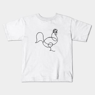 Picasso's Rooster Kids T-Shirt